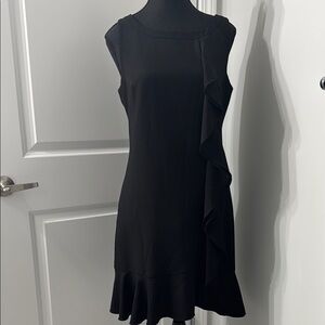 Elegant Black Sleeveless Dress